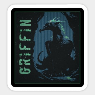 Griffin design Sticker